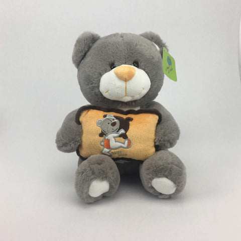 Peluche oso con cojin mayoreo 17BX277 - El Mundo de Sofia
