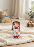 Peluche El Mundo de Sofia muñeca con flores 36cm