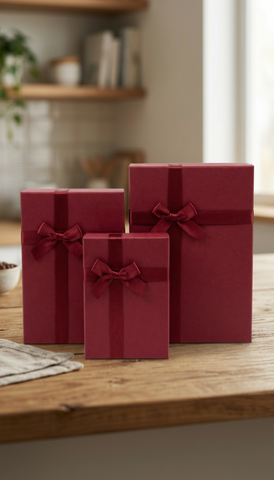 Caja de regalo El Mundo de Sofia Serie Tinta 3pz rectangular