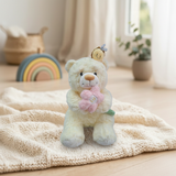 Peluche Oso Flor Abeja El Mundo De Sofía 40cm Beige Sentado