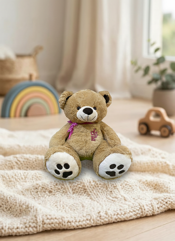 Peluche Oso Sergio Grande El Mundo de Sofia café 70 cm
