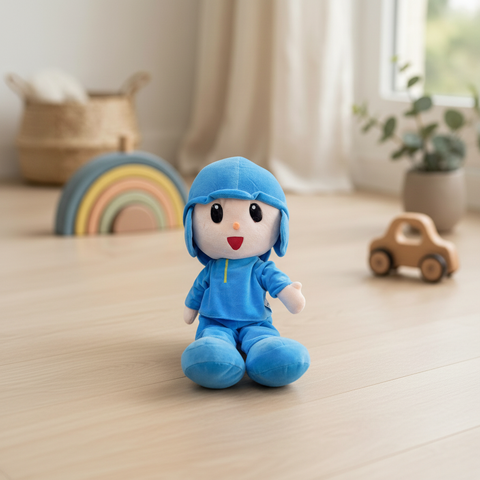 Peluche Pocoyo #3 El Mundo De Sofía Azul 52 cm