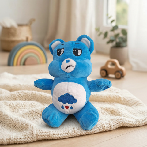 Peluche Osito Cariñoso Azul #0 25 cm El Mundo De Sofia