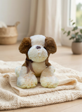 Peluche Perro Roger Mediano El Mundo de Sofia Cafe obscuro 45 cm
