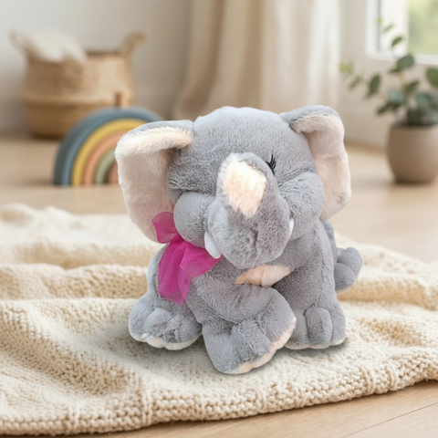Peluche elefante Tavo  chico El Mundo De Sofia 30cm gris
