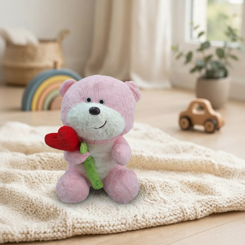Peluche El Mundo de Sofia Lotso flor Rosa 40cm