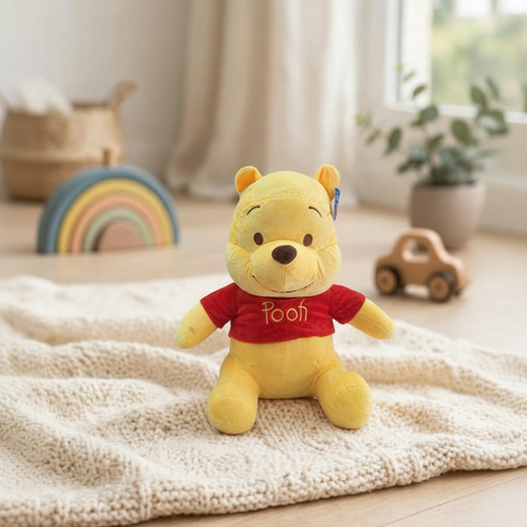 Peluche Winnie Pooh 41cm con Suéter Rojo