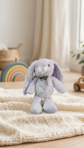 Peluche Coneja Morada El Mundo De Sofia 30 cm Moño