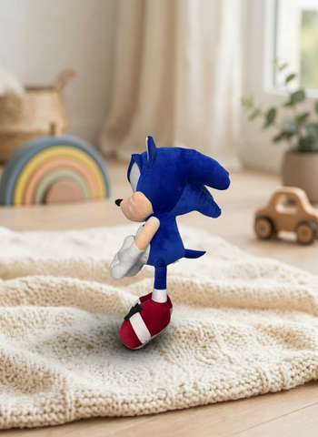 Peluche Sonic Azul #4 El Mundo De Sofia 66 cm Parado
