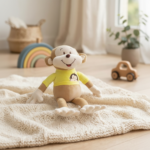 Peluche Chango Boy  mediano El Mundo de Sofía 70 cm