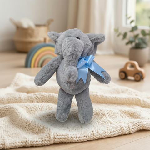 Peluche Elefante Gris 37cm El Mundo De Sofia Parado