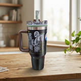 Termo Doble Pared SIGLO XXI Mandalorian Negro 1.2L