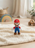 Peluche Mario Bros #1 El Mundo De Sofia 35cm Rojo Parado
