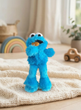 Peluche El Mundo De Sofia Come Galletas  #1 46cm Azul