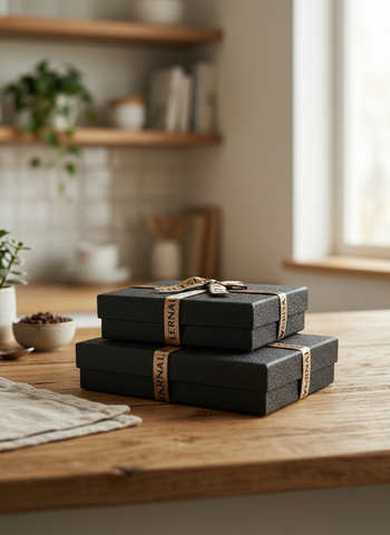 Caja de Regalo El Mundo de Sofia 3 pz Negro brillo