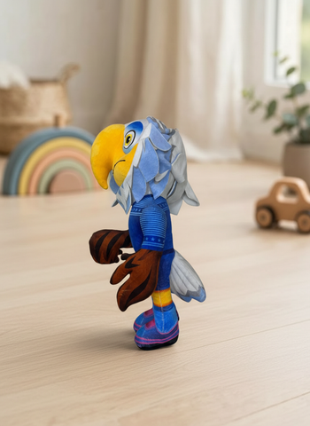 Peluche Cluch El mundo de Sofía Seleccion 49cm Azul Aguila