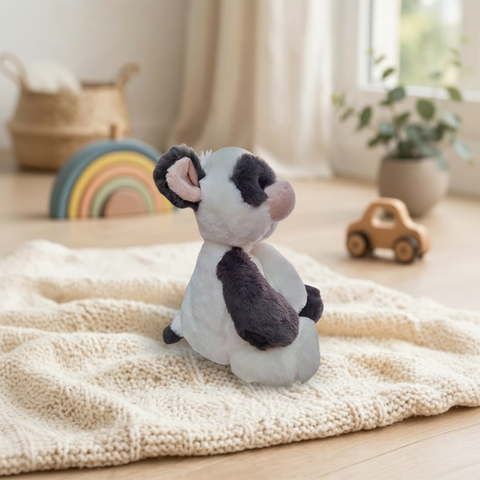 Peluche Vaca AURORA Suave Hipoalergénico 32cm