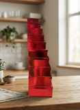 Caja El Mundo De Sofia 10 pz regalo roja 36.5 cm