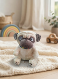 Peluche Pug Gigante El Mundo De Sofia Camel 48 cm