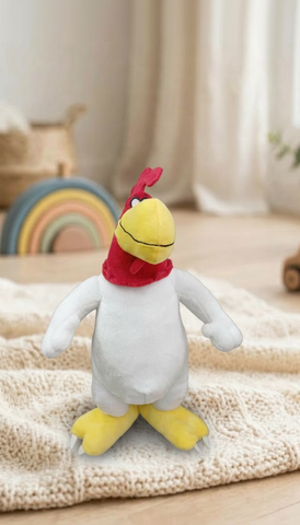 Peluche Gallo Claudio El Mundo De Sofia 35cm Parado