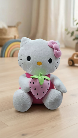 Peluche Kitty Fresa Super El Mundo de Sofia 74cm
