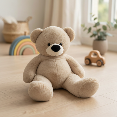 Peluche Sergio Gigante liso El Mundo de Sofia  110cm Cafe