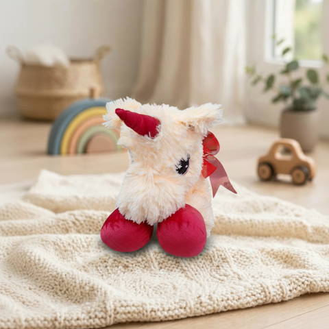 Peluche Unicornio El Mundo de Sofia fantasia beige