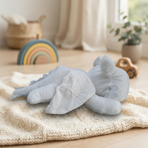 Peluche Furia Luminosa El Mundo de Sofia blanco 80 cm
