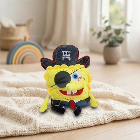 Peluche Bob Esponja Pirata El Mundo De Sofia 75 cm