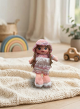 Muñeca Peluche El Mundo De Sofía 40 cm Rosa Lentejuela
