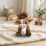 Peluche Vaca con Mamila El Mundo De Sofia 37 cm cafe