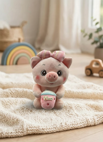 Peluche El Mundo de Sofia Cerdita con Tarro 21cm