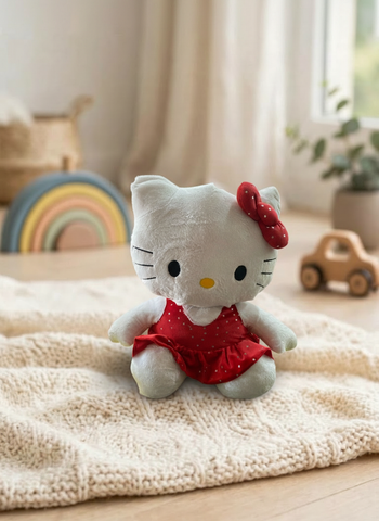 Peluche Hello Kitty Gigante El Mundo de Sofia rojo 63cm
