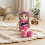 Muñeca Peluche El Mundo De Sofía Rosa 35cm con puntos