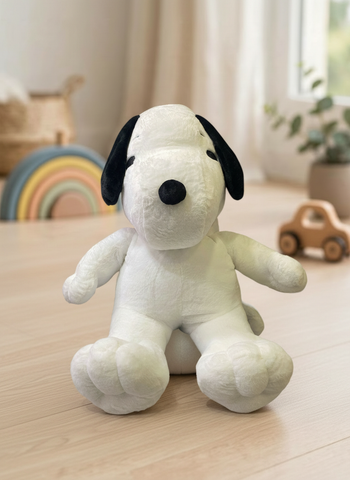 Peluche Snoopy Collar 4 El Mundo de Sofia Blanco 70cm