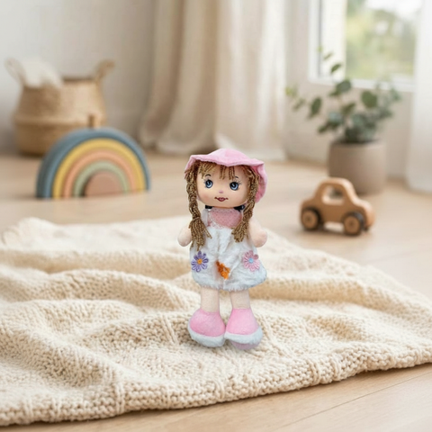 Peluche El Mundo de Sofia muñeca con flores 44cm #2