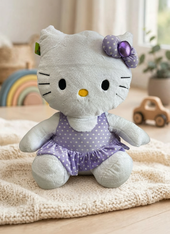 Peluche Kitty Gigante Morado El Mundo de Sofia 57cm