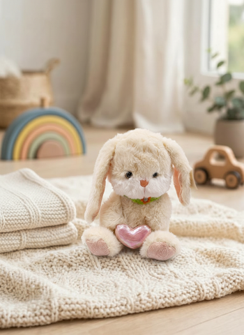 Peluche Conejo El Mundo de Sofia con Corazon 22cm