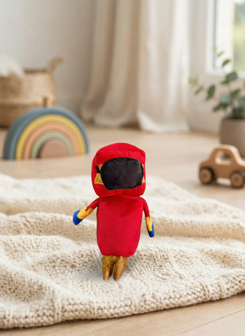 Peluche El Mundo de Sofia Perico #1 Personaje 26cm Rojo
