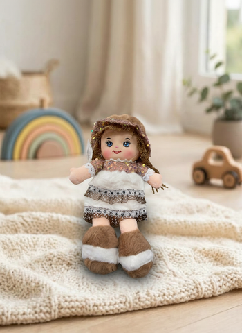 Muñeca Peluche El Mundo de Sofia con Lentejuela 32CM
