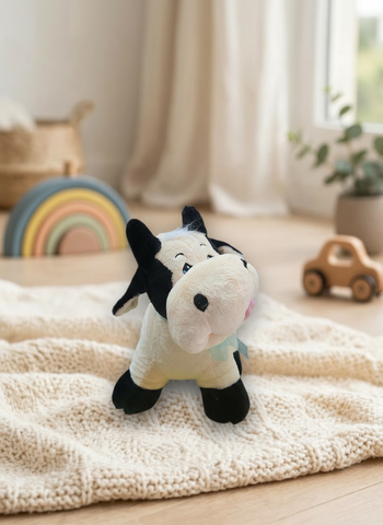 Peluche VACA MARY GR El Mundo de Sofia blanco negro 50 cm