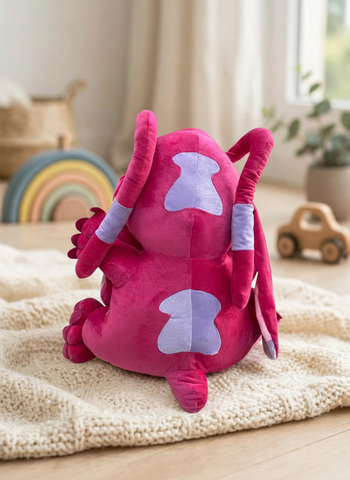 Peluche Angela #4 50cm rosa fiusha con antenas suaves lindas!!