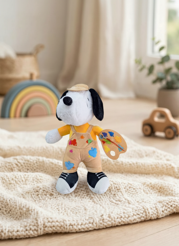 Peluche Snoopy Pintor #2 El Mundo De Sofia 45cm