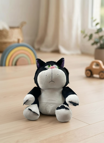Peluche Lucifer #1 El Mundo De Sofia 33cm negro