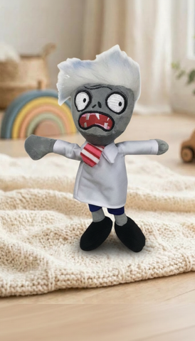 Peluche Zombie #0 El mundo de Sofía 24cm Blanco