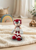 Peluche Sonic #1 rojo El Mundo de Sofia  32cm