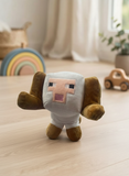 Peluche Borrego Minecraft Personaje El Mundo De Sofia 24cm