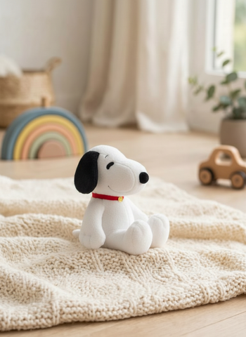 Peluche Snoopy gigante El Mundo De Sofia 52cm con collar