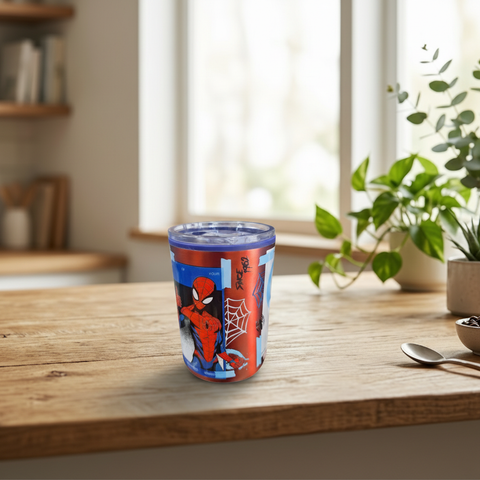 Termo Spiderman Doble Pared 450 ml SIGLO XXI acero