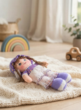 Muñeca El Mundo de Sofia Peluche Morada 32cm con  lentejuela